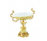 Oval Golden Centerpiece