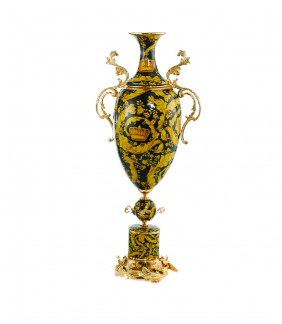 Golden Black Amphora